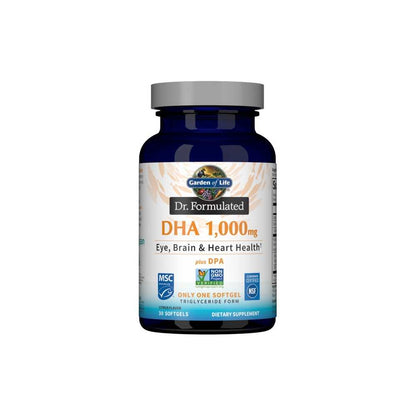 Garden of Life Dr. Formulated Dha 1,000mg 30 Softgels