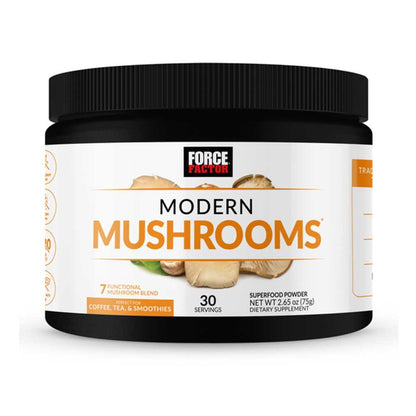 Force Factor Modern Mushrooms Unflavored Powder – 75g (30 Servings)