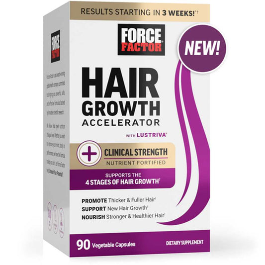 Force Factor Hair Growth Accelerator – 90 Capsules