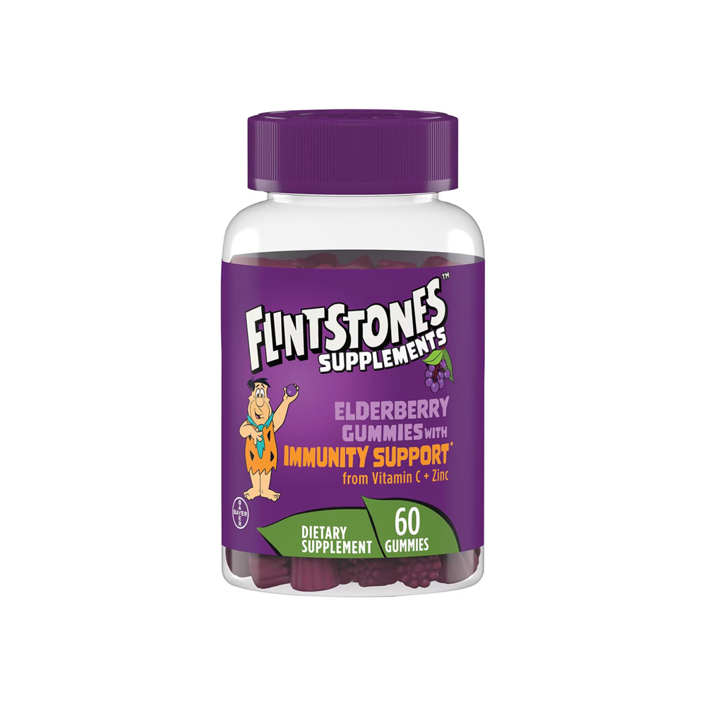 Flintstones Supplements Elderberry Gummies