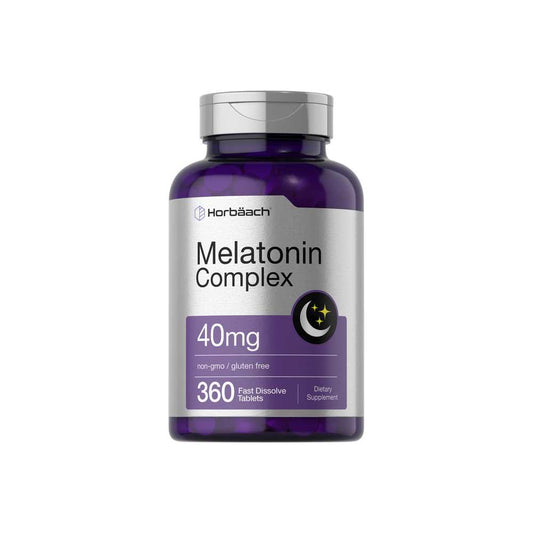 Horbäach Melatonin 40mg | 360 Tablets