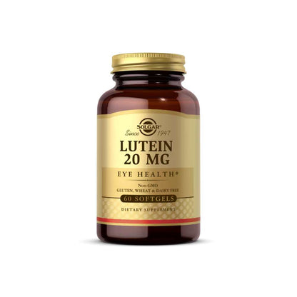 Solgar Lutein 20 Mg 60 Softgels