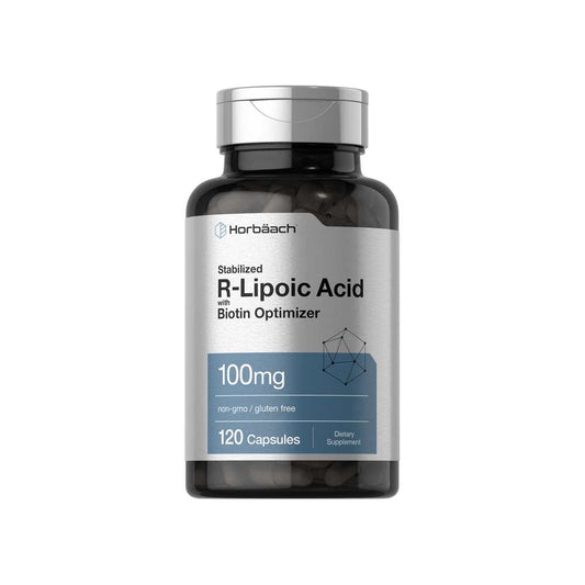 Horbäach R Lipoic Acid 100mg Stabilized | 120 Capsules
