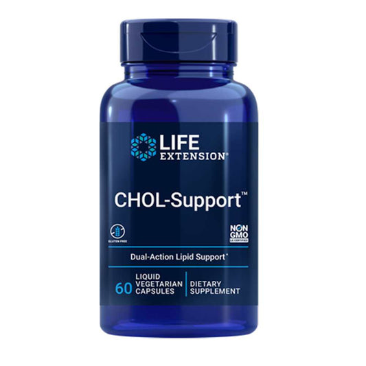Life Extension Chol-Support™ – 60 Liquid Vegetarian Capsules