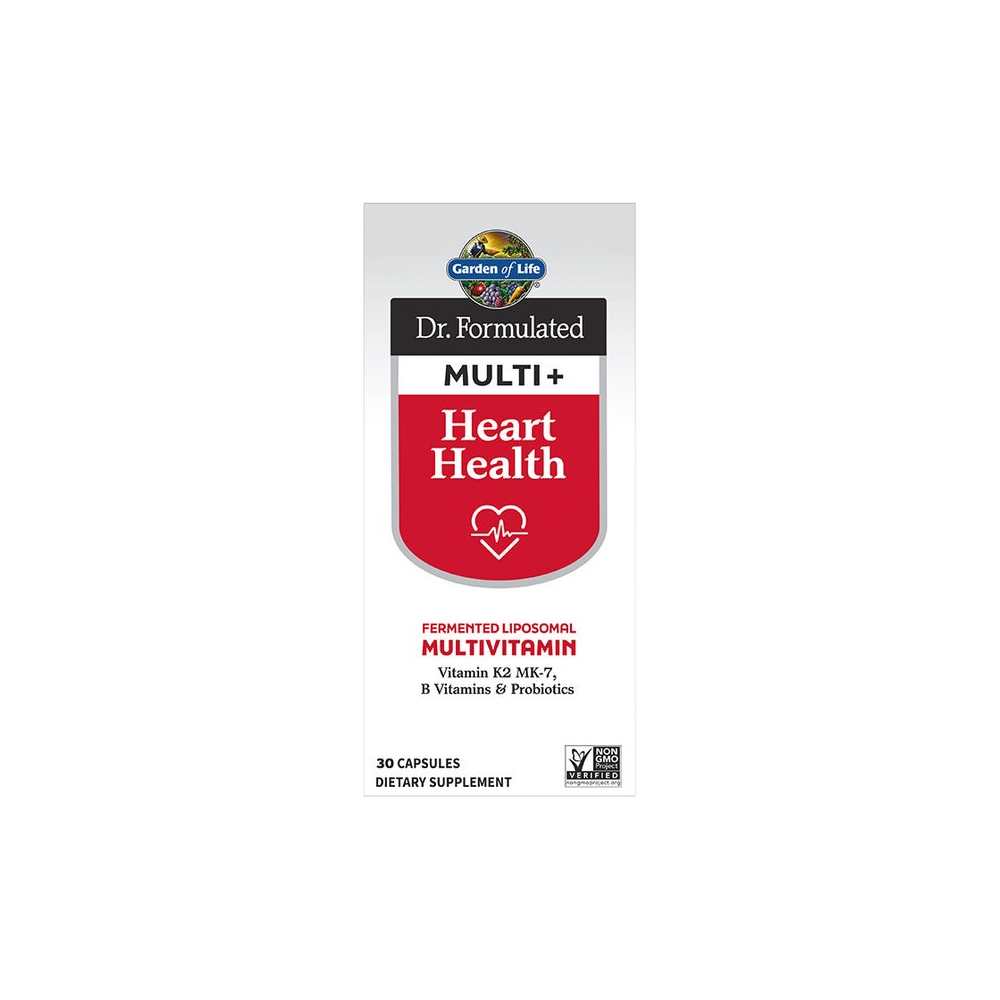 Garden of Life Dr. Formulated Multi Plus Heart Health 30ct Capsules