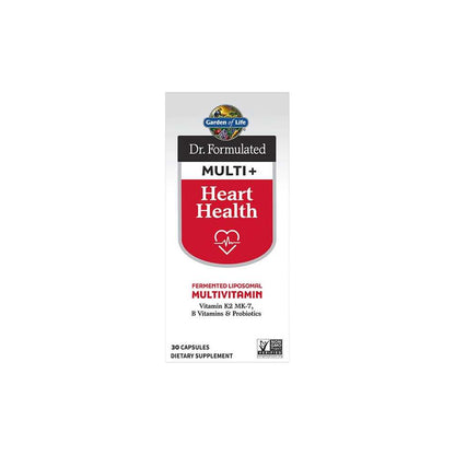 Garden of Life Dr. Formulated Multi Plus Heart Health 30ct Capsules