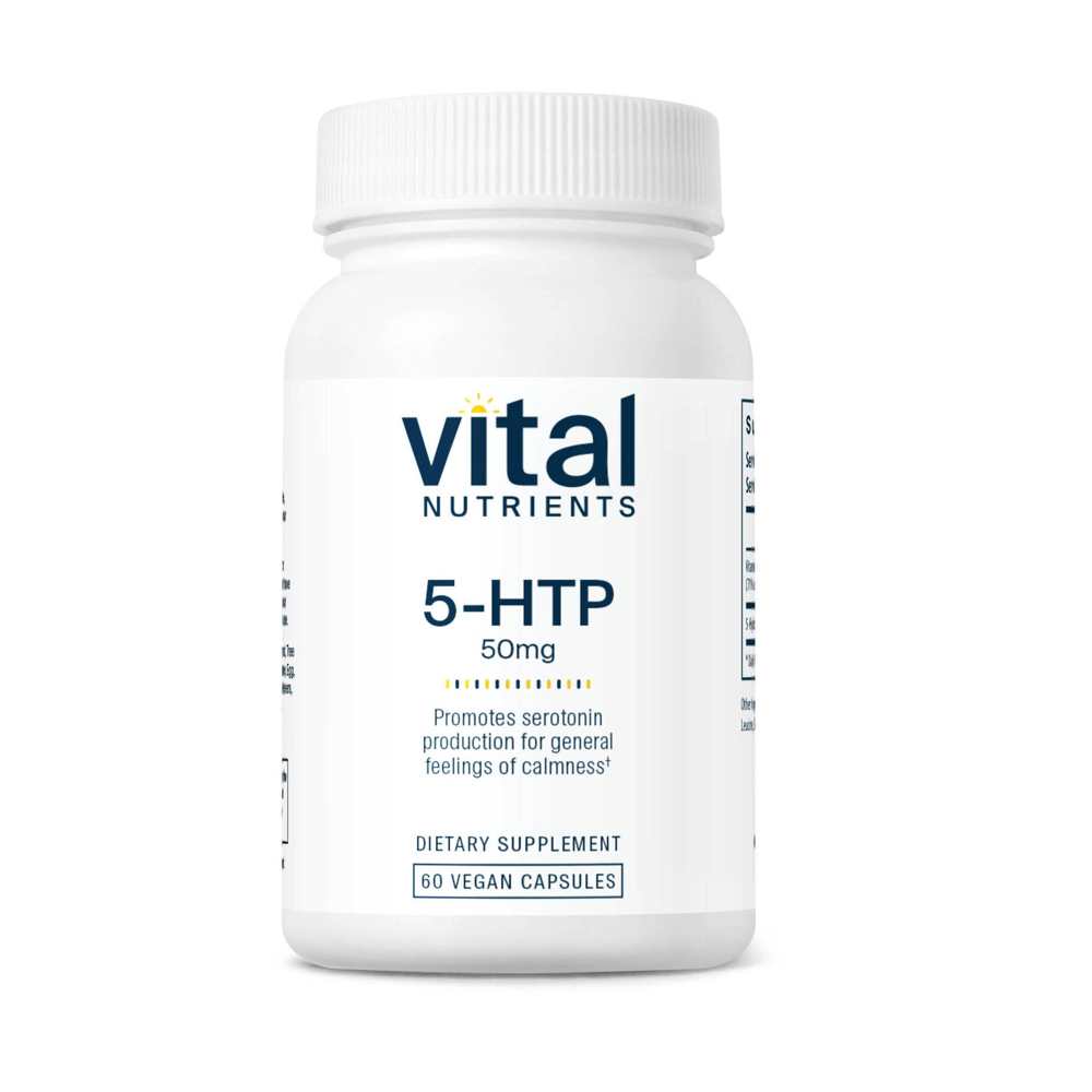 Vital Nutrients 5 Htp 50mg 60 Caps