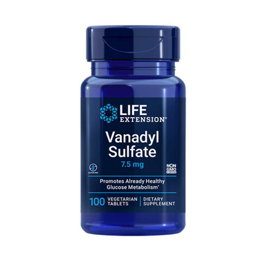 Life Extension Vanadyl Sulfate 7.5 Mg, 100 Vegetarian Tablets