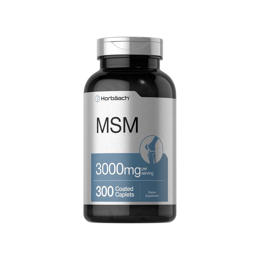 Horbäach Msm 3000mg per Serving | 300 Caplets