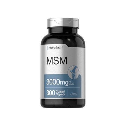 Horbäach Msm 3000mg per Serving | 300 Caplets