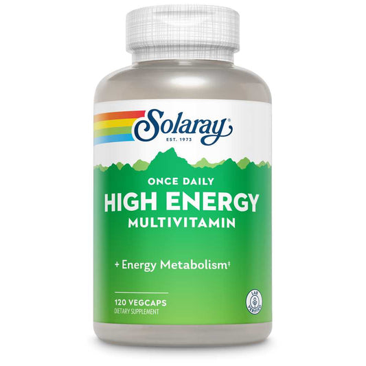 Solaray Once Daily High Energy Multivitamin 120 Caps