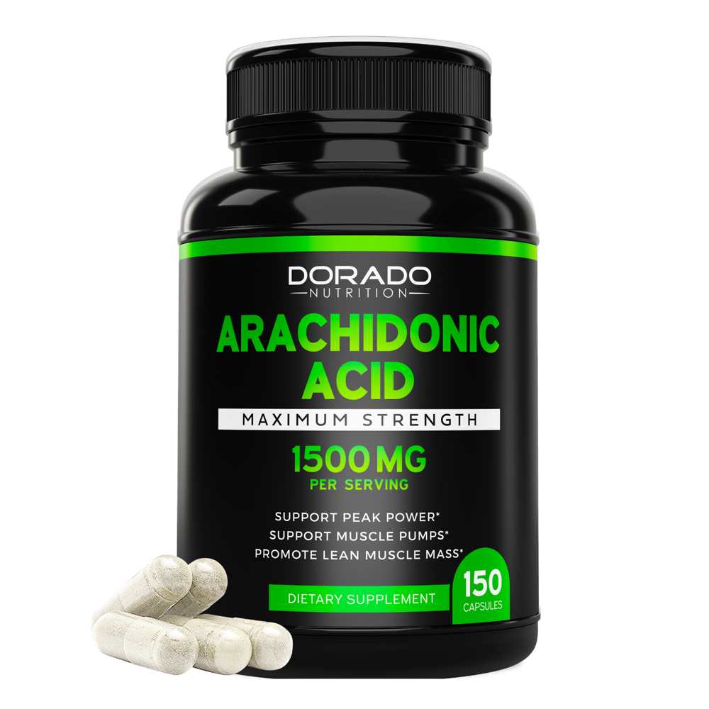 Dorado Nutrition Arachidonic Acid Supplement (1500mg) 150 Caps
