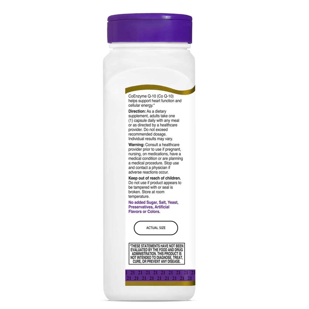 21st Century Co Q-10 200 Mg 120 Cap