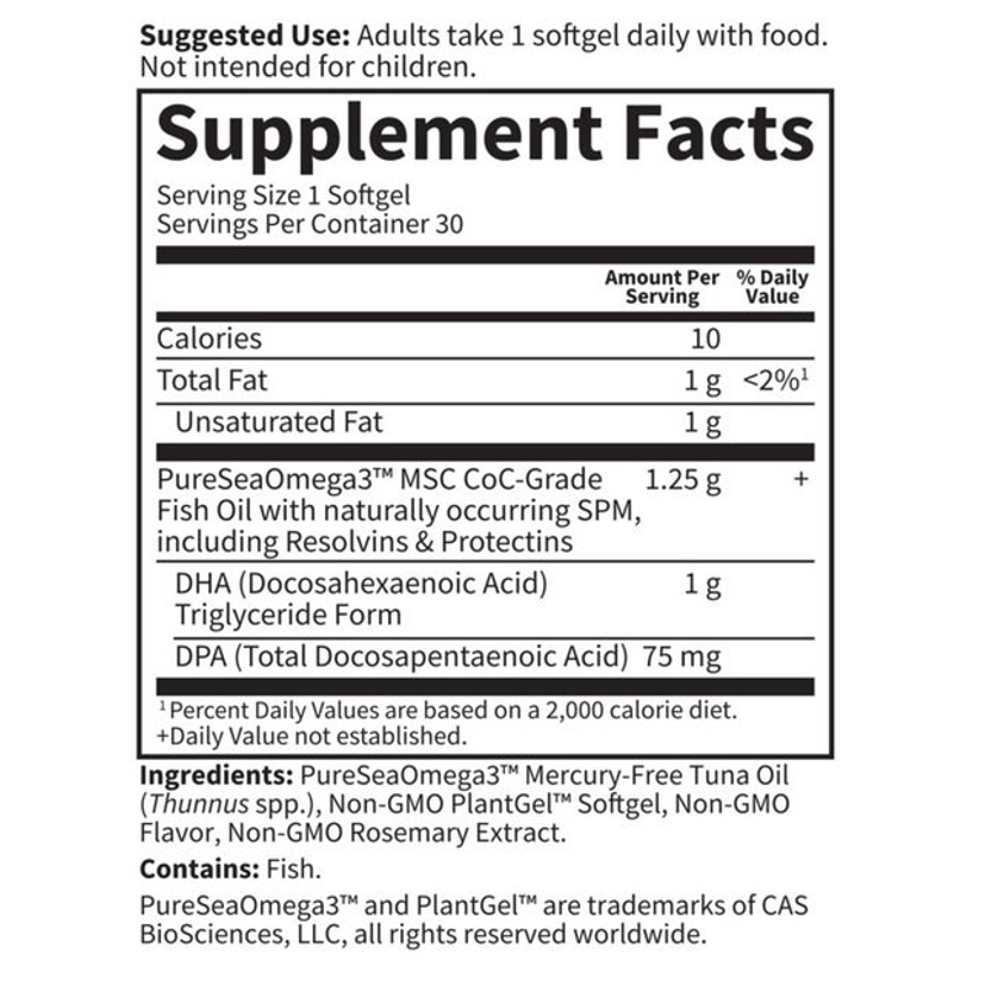 Garden of Life Dr. Formulated Dha 1,000mg 30 Softgels