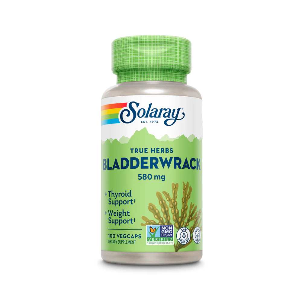 Solaray Bladderwrack Seaweed 580mg 100 Caps