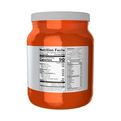 Now Sports Soy Protein Isolate, Unflavored Powder – Pure Plant-Based Protein – 544 G