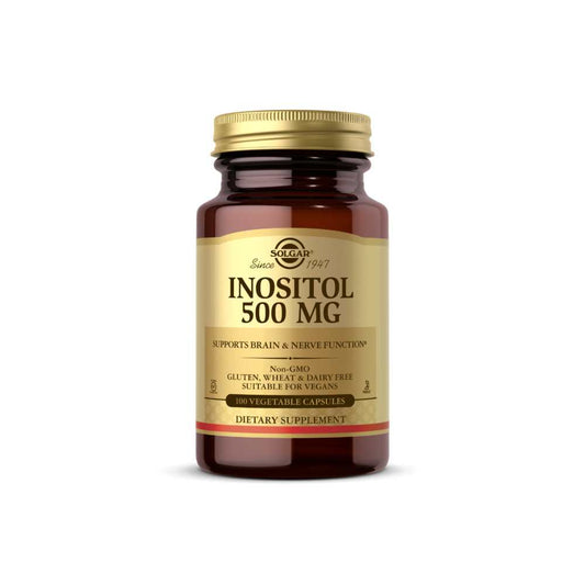 Solgar Inositol 500 Mg 100 Vegetable Capsules