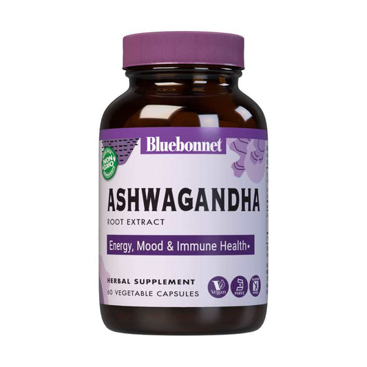 Bluebonnet Nutrition Ashwagandha Root Extract 60 Caps