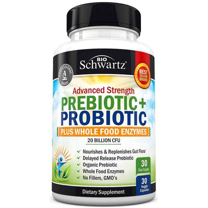 Bio Schwartz Prebiotic + Probiotic – 30 Capsules