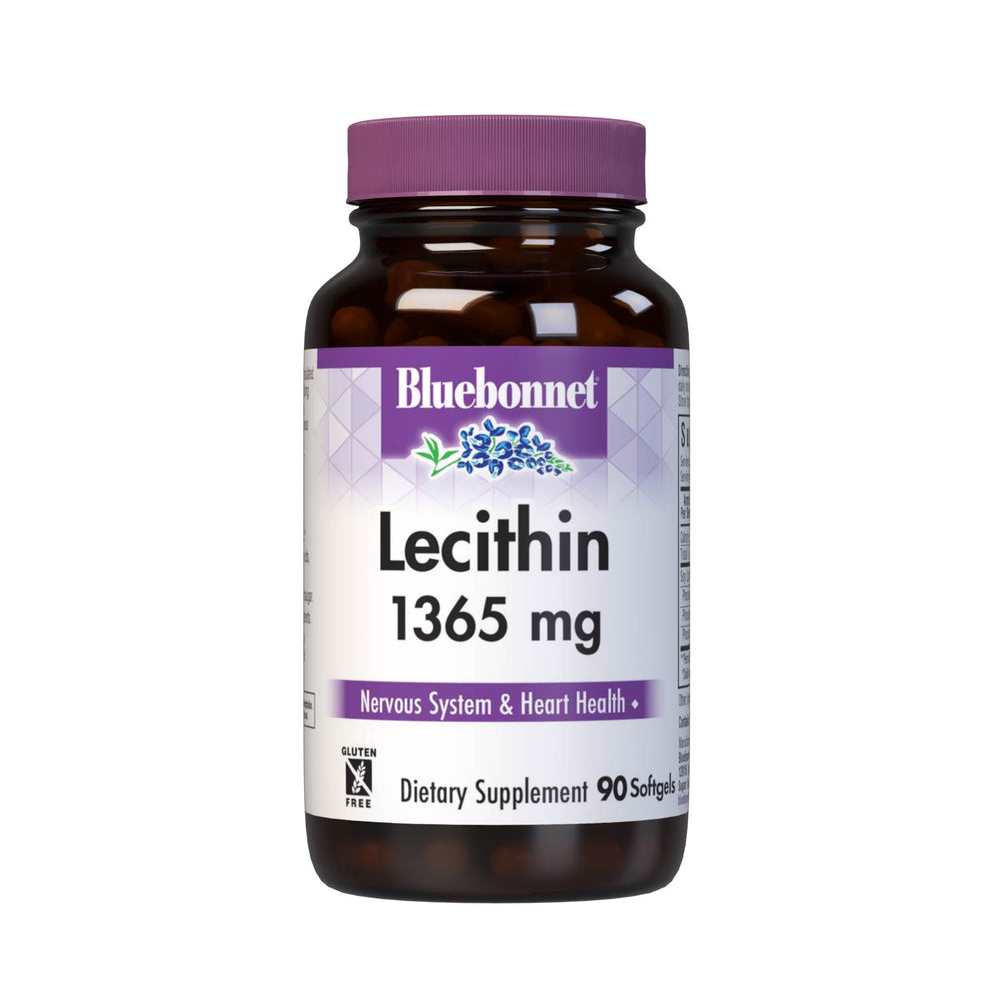 Bluebonnet Nutrition Lecithin 1365 Mg 90 Softgels