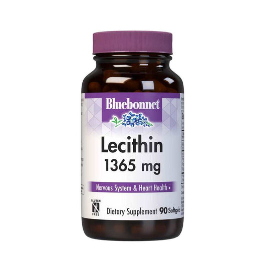 Bluebonnet Nutrition Lecithin 1365 Mg 90 Softgels