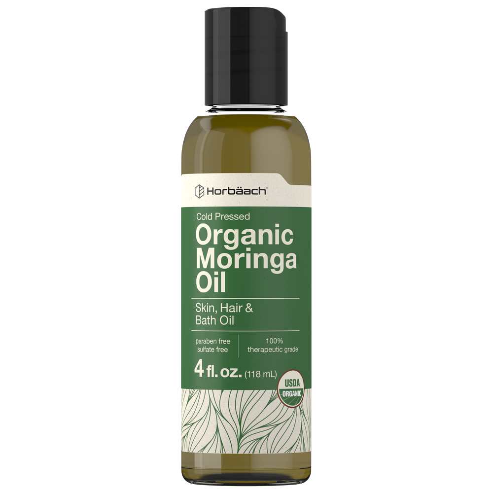 Horbäach Moringa Oil Organic | 4oz Liquid