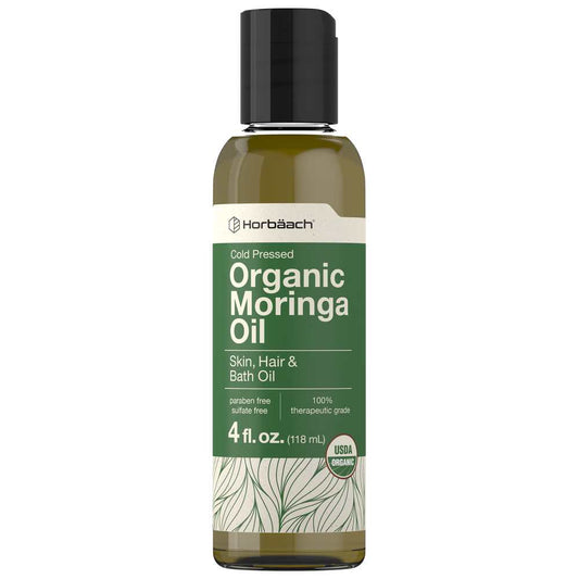 Horbäach Moringa Oil Organic | 4oz Liquid