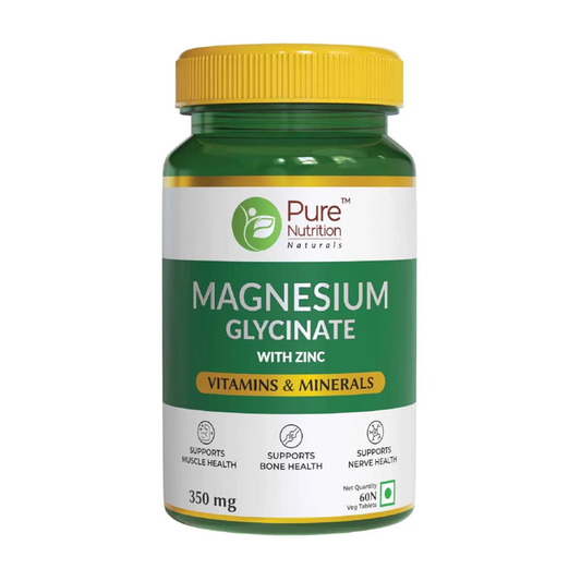 Pure Nutrition Magnesium Glycinate With Zinc 350MG