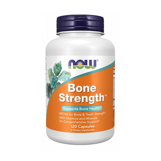 Now Foods Bone Strength – Mcha Formula for Bone & Teeth Health – 120 Capsules