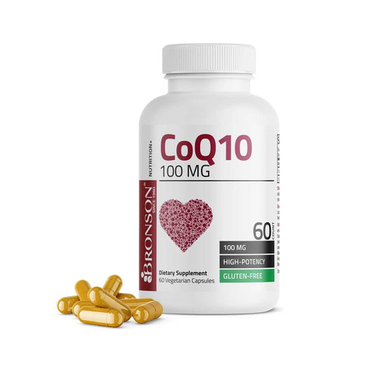 Bronson Vitamins Co Q10 - 100 Mg 60 Caps