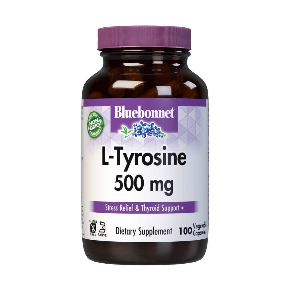 Bluebonnet Nutrition L-Tyrosine 500 Mg 100 Caps
