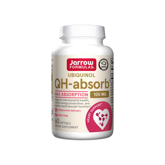 Jarrow Formulas Qh-Absorb® - 100mg 60 Softgels