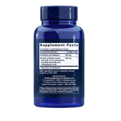 Life Extension Chol-Support™ – 60 Liquid Vegetarian Capsules