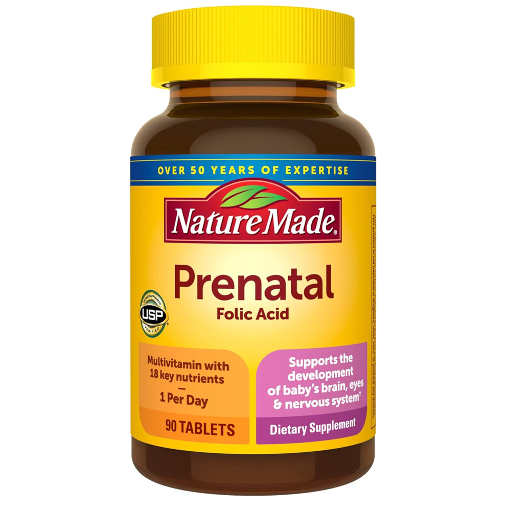 Nature Made Prenatal Multivitamin with Folic Acid