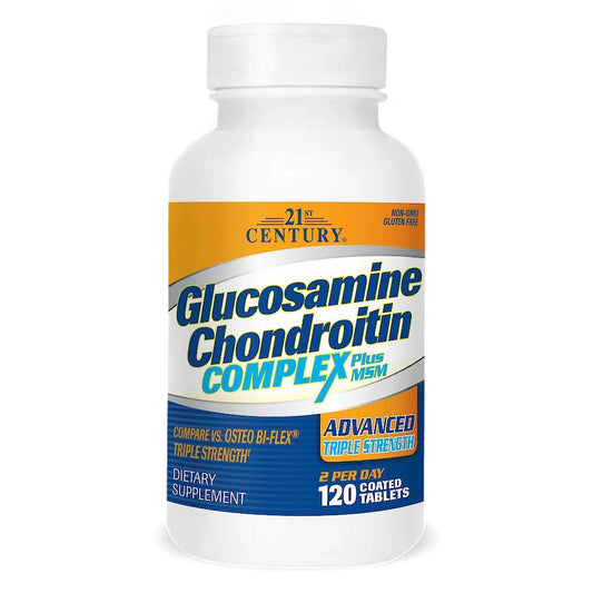 21st Century Glucosamine Chondroitin Complex 120 Tabs