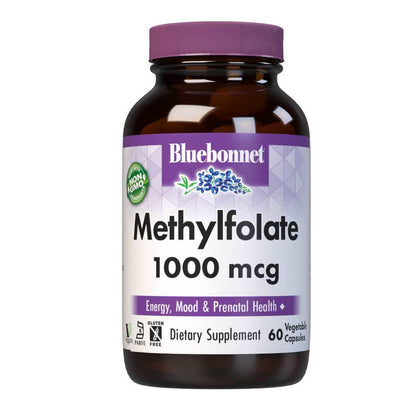 Bluebonnet Nutrition Cellular Active Methylfolate 1000 Mcg 60 Caps