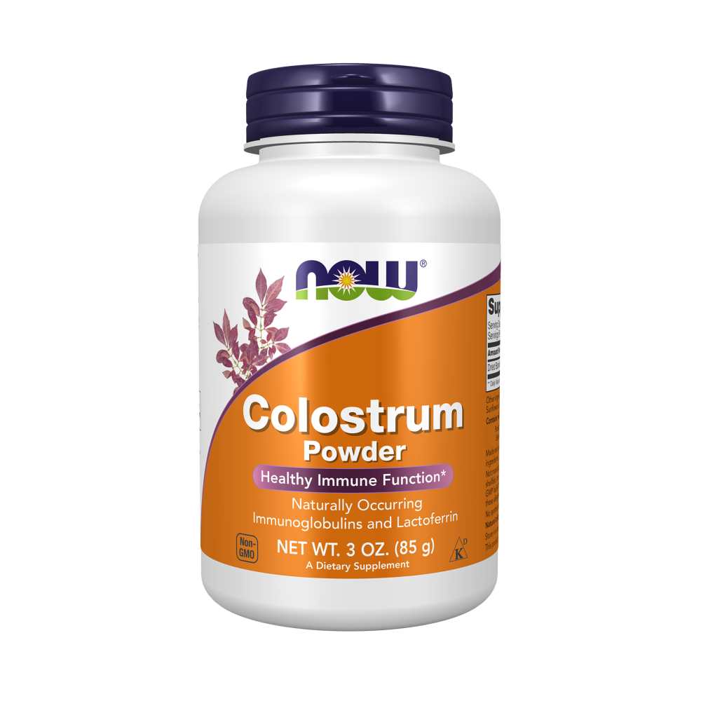 Now Foods Colostrum Powder – Immune Support with Naturally Occurring Immunoglobulins & Lactoferrin – 3 Oz (85 G)