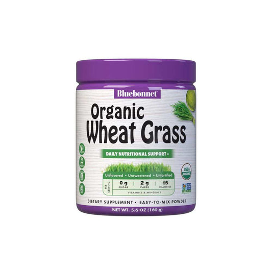 Bluebonnet Nutrition Organic Wheatgrass Powder 160 G