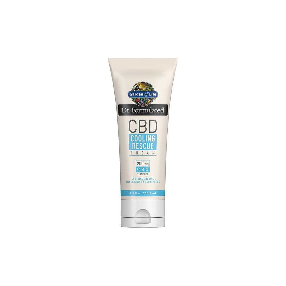 Garden of Life Dr. Formulated Cbd Cooling Rescue 1.3 Fl Oz (38.4ml) Cream