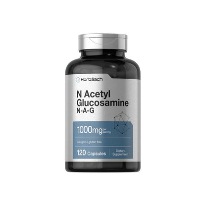 Horbäach N-Acetyl Glucosamine 1000mg per Serving | 120 Capsules