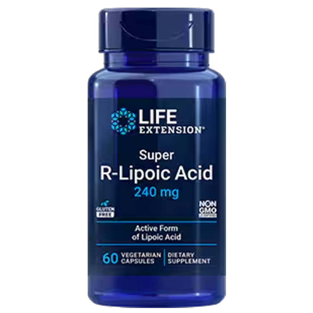 Super R-Lipoic Acid By Life Extension - Active Form Of Lipoic Acid