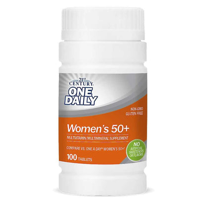 21st Century One Daily Women's 50+ 100 Tabs