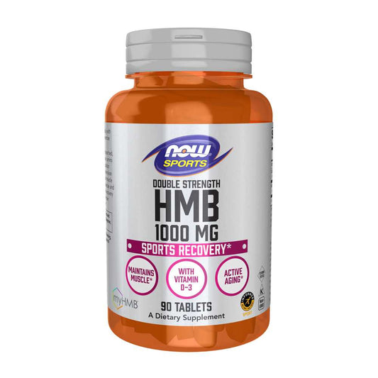 Now Sports Hmb – Double Strength 1000 Mg – 90 Tablets