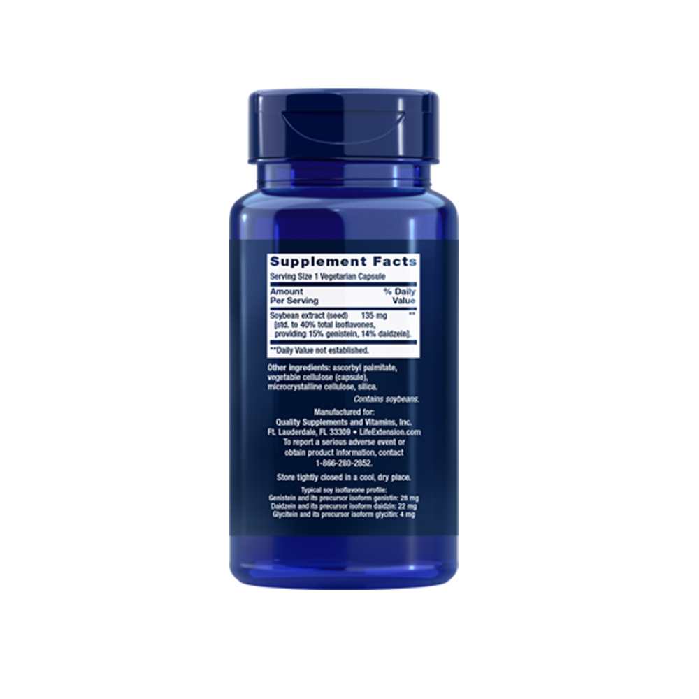 Life Extension Soy Isoflavones 30 Vegetarian Capsules