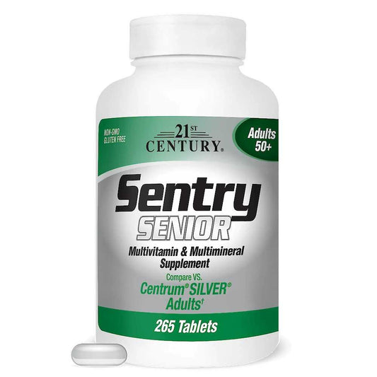 21st Century Sentry Senior Adults 50+ 265 Tabs