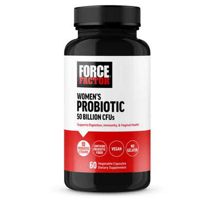 Force Factor Women’s Probiotic – 60 Capsules