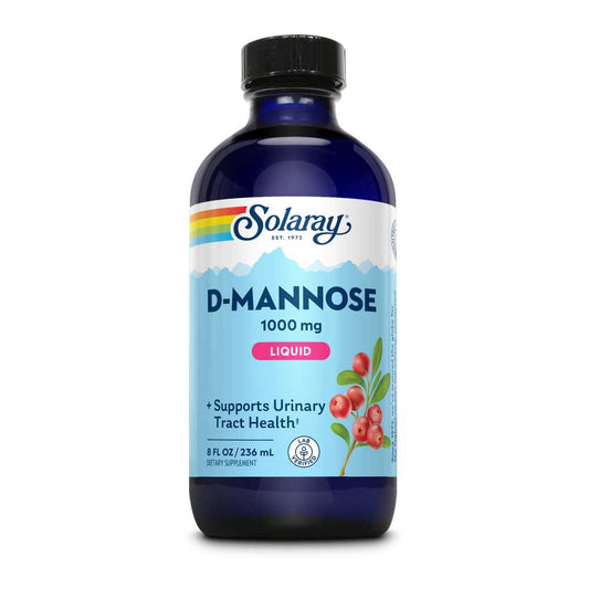 Solaray D-Mannose with Cranactin Cranberry Extract Liquid 236ml