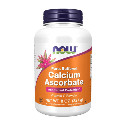 Now Foods Calcium Ascorbate Pure, Buffered Vitamin C Powder – Antioxidant Protection – 8 Oz (227 G)
