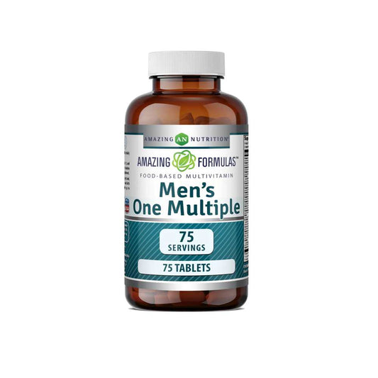 Amazing Formulas Men's One Multivitamin Food Based 75 Tablets