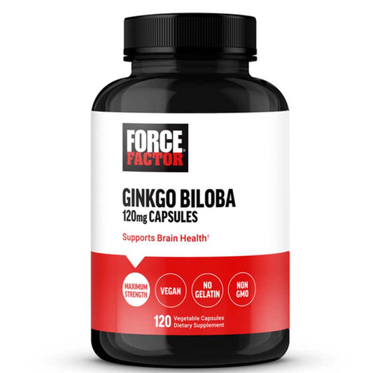 Force Factor Ginkgo Biloba – 120 Capsules